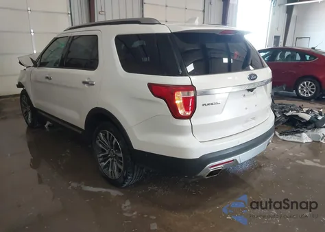 2017 Ford Explorer Platinum from USA, damaged, VIN 1FM5K8HT2HGA15966